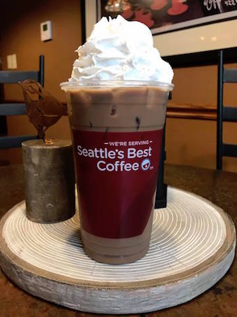 Seattles Best iced coffee